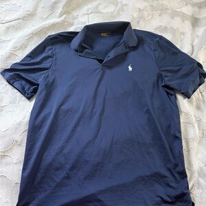 Polo by Ralph Lauren Men's Navy Blue Sport Polo Size M